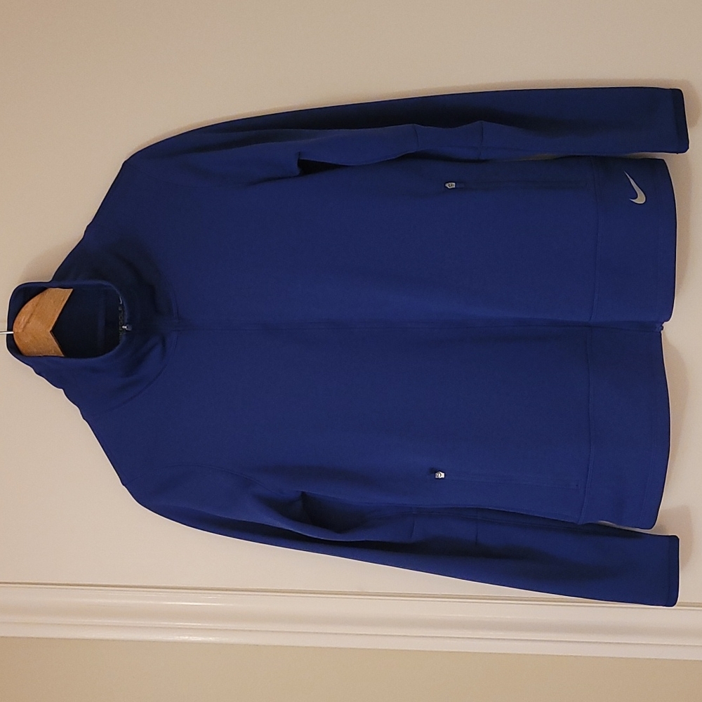 Nike Golf Therma-Fit Long Sleeve Jacket, Blue, Size L